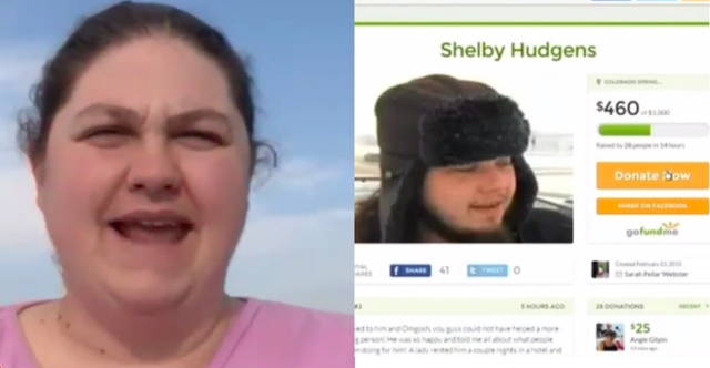 還有另外一位陌生人Sarah Webster，也創立了一個募款的網頁，以Shelby的名義來幫他募款。網站裡頭也講到，世界上有許多比Shelby擁有更多的人，卻選擇不願助人。