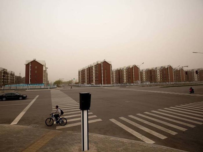 這是中國的康巴什新城。
