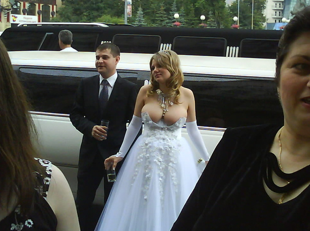 The time when this bride made sure her groom knew what he was in for.