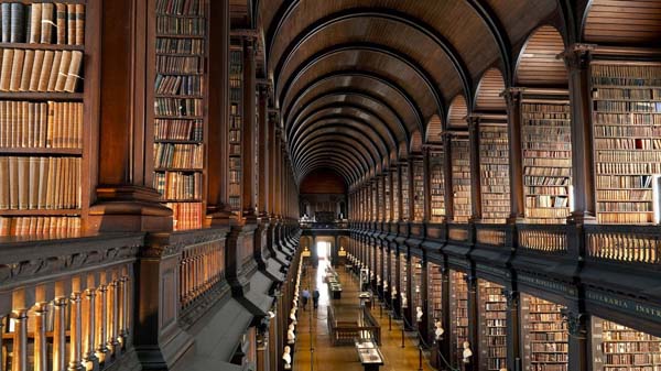 15.) Trinity College Library of Dublin