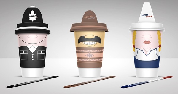 1. Creative Coffee and Tea Cups