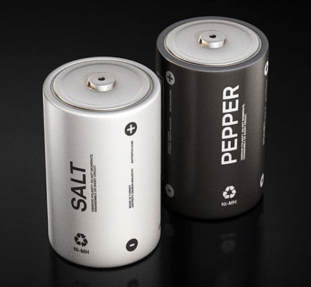 33. Salt - Pepper Cell Shakers Packaging