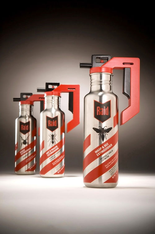 36. Raid Insect Extinguisher Packaging