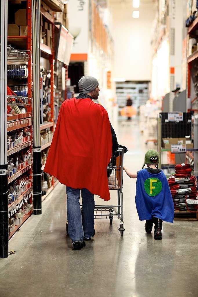 The Supermarket Superhero Dad