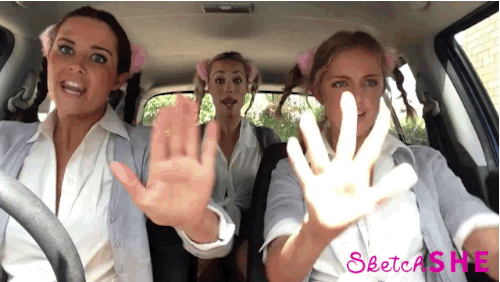 These Babes Perform An Amazing Car Lip Synch That Takes You On A Journey Through Decades Of Music