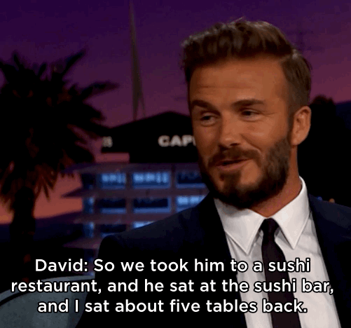 David Beckham Tagged Along On His Son Brooklyn's First Date