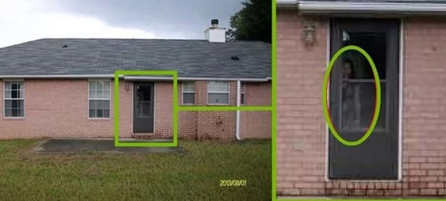 The realtor didn't know what they were seeing when they took this photo.