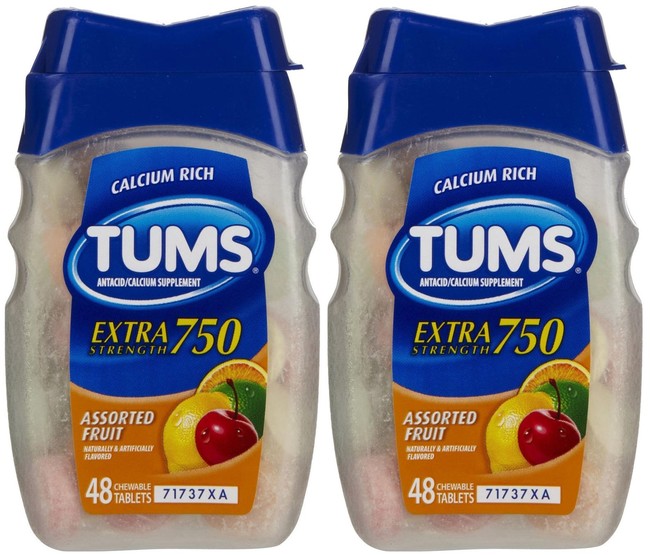 Putting a Tums on a painful mouth ulcer can make it go away faster.