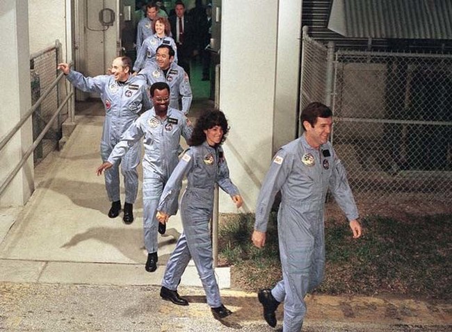 The crew of the Challenger.