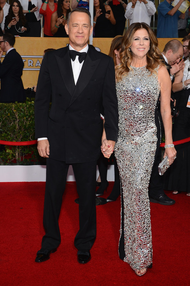 And Tom Hanks and Rita Wilson, who have been together for 27 FRICKING YEARS.