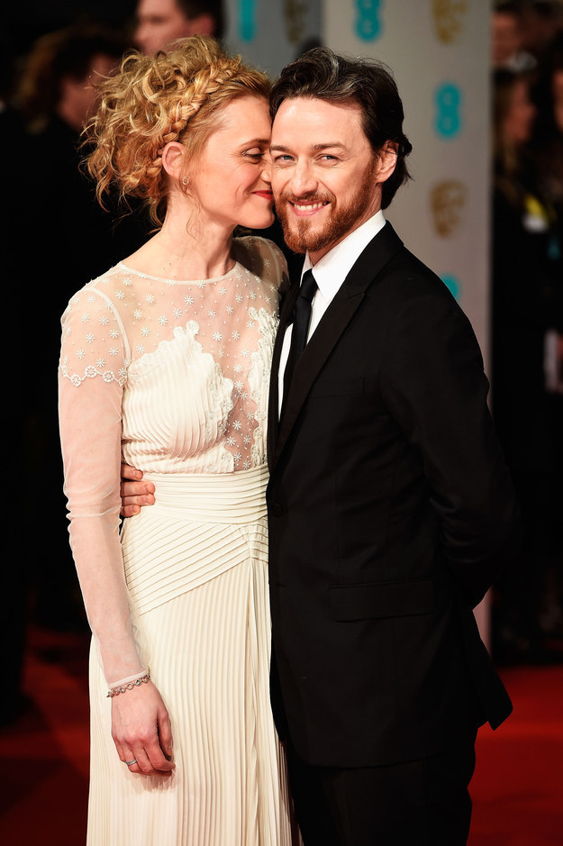 And James McAvoy and Anne-Marie Duff who are a walking relationship goal.