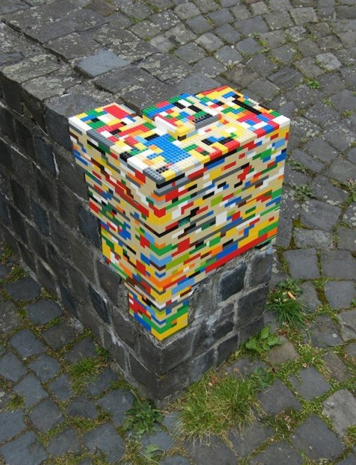These Legos completing this wall — both physically and emotionally: