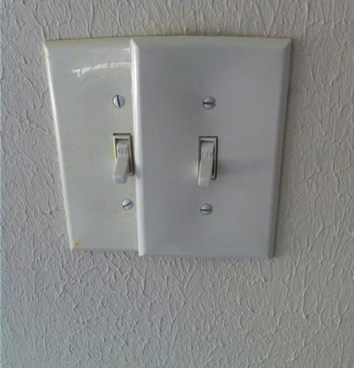 "Double the lightswitch, double the fun."