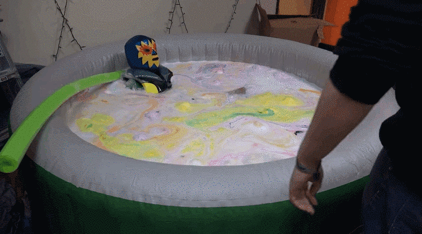This Is What Happens When You Use 50 Bath Bombs At Once