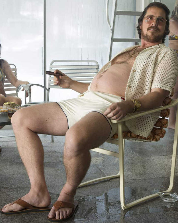 Of course, there are dadbods who do it just for acting roles. Like Christian Bale, who dadbodded in American Hustle.