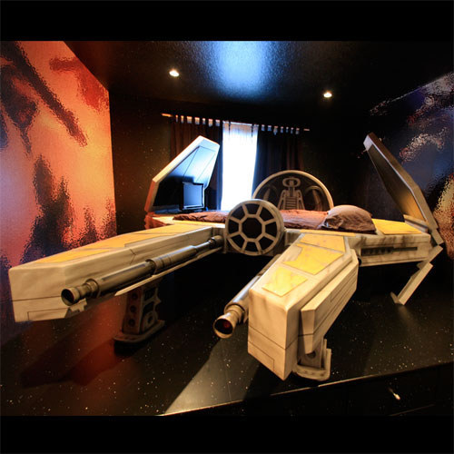 Space Fighter Pilot Bed