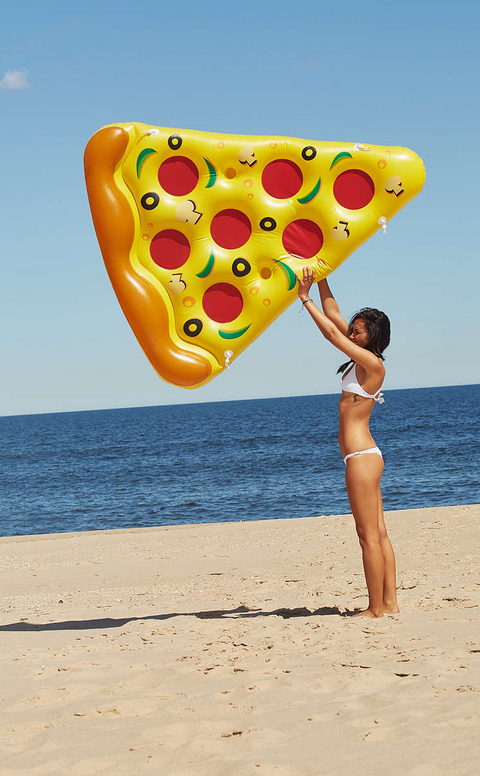 And, lastly, this epic pool float ($50) because pizza.