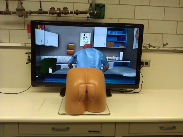 Scientists have developed a hands-on robot named Patrick to help medical students with prostate exams.