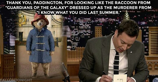 This realistion from Jimmy Fallon.