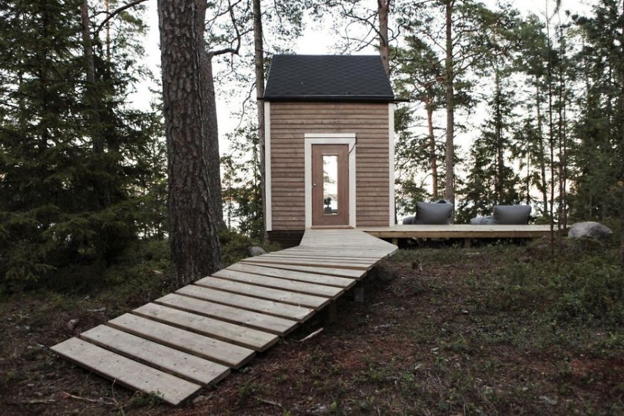 Tiny House In The Woods