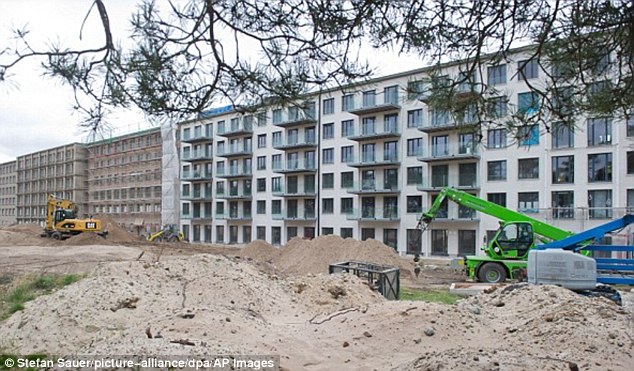 It is hoped that despite its history, the holiday homes will be sought after, and 57 flats have already been snapped up