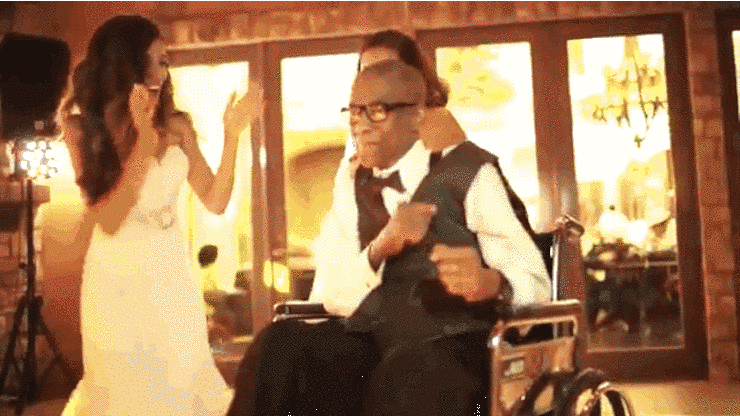 This Sick Dad Surprised His Daughter By Making It To Her Cross-Country Wedding