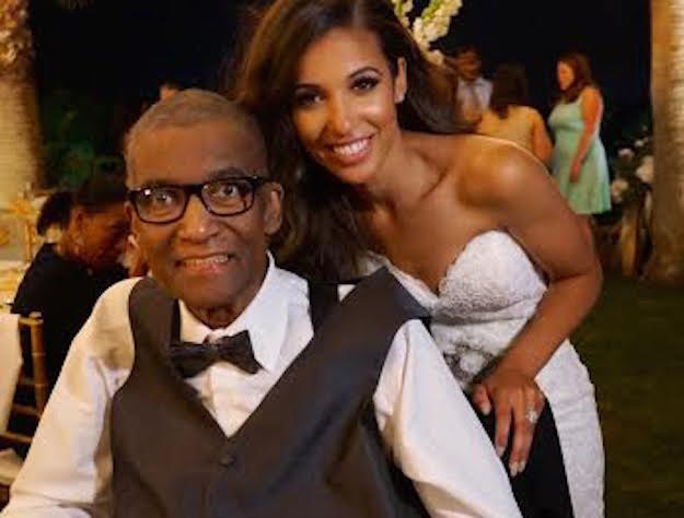 A bride in California got the surprise of a lifetime when her dad showed up at her wedding after doctors told him he was too ill to make the trip.