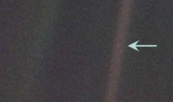 The farthest picture ever taken of Earth was from 3.7 billion miles away and it has been called The Pale Blue Dot.