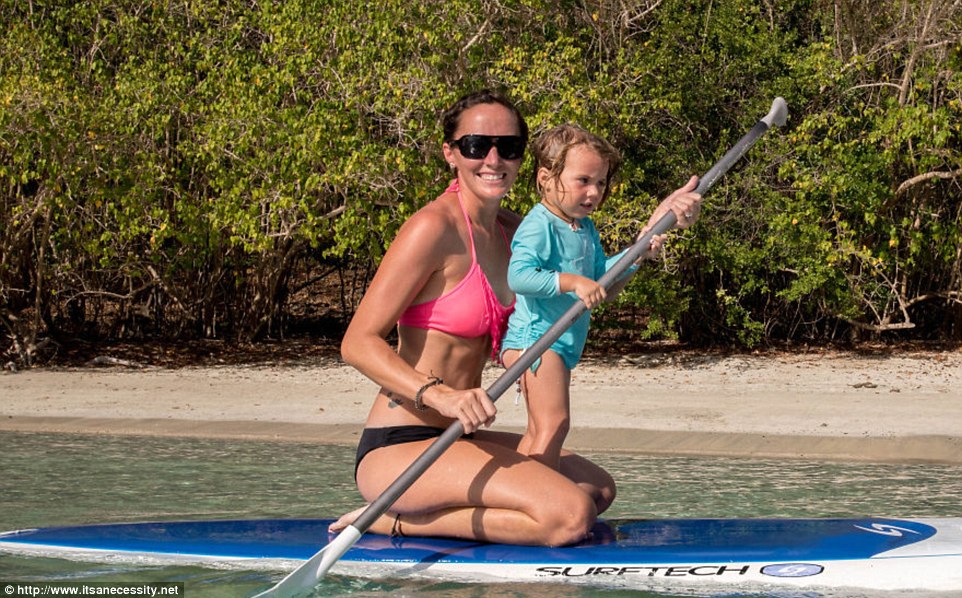 Action girls! From playing with marine life such as stingray in the Bahamas, to snorkelling, kite-boarding and paddling the water-lovers never get bored