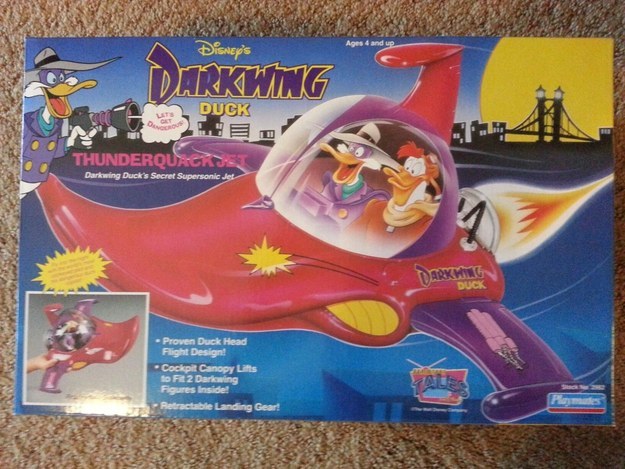Darkwing Duck Thunderquack Jet, $275