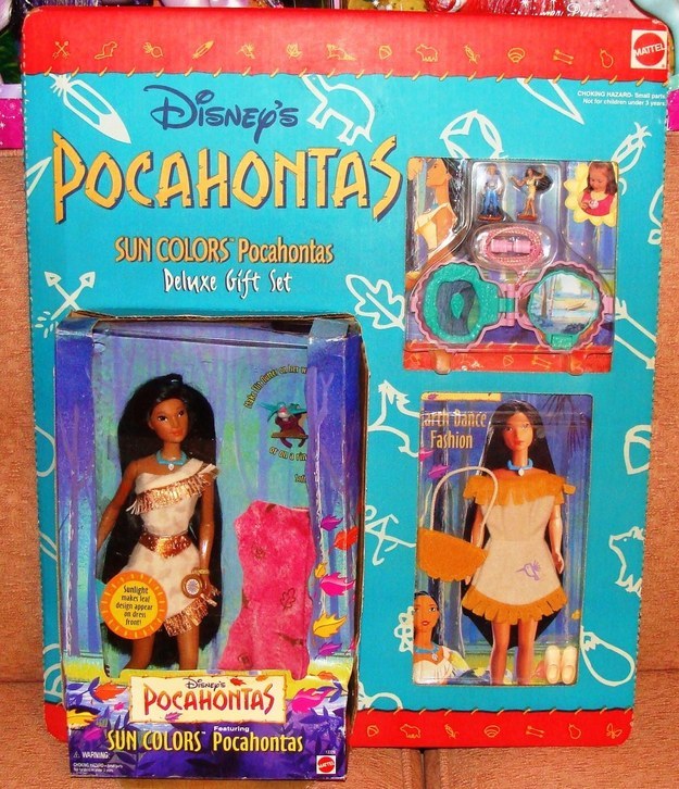 Sun Colors Pocahontas Doll and Gift Set, $300