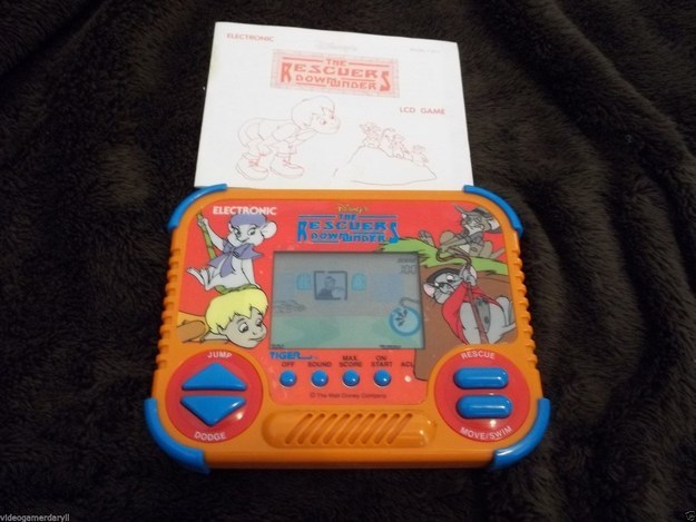 The Rescuers Down Under Tiger Electronic Game, $49.99