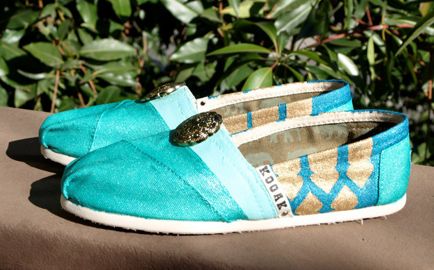 Princess Jasmine–Inspired Toms Shoes, $125