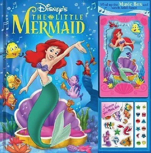 The Little Mermaid Storybook and Music Box, $500.90