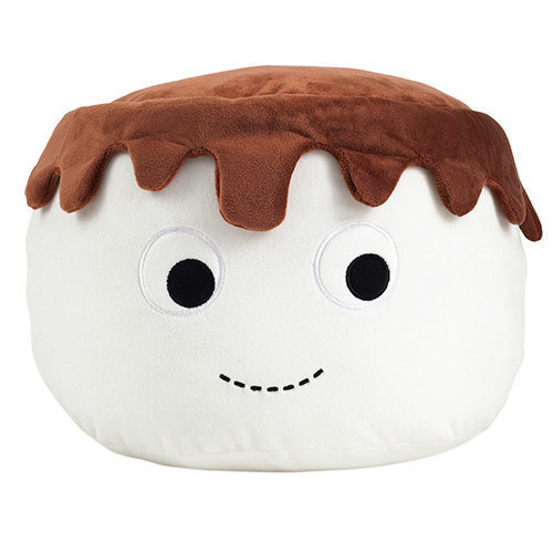This marshmallow lad with a chocolate dip hat.