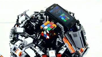Solves a Rubik's cube faster than that weird kid "Gabe" from homeroom.