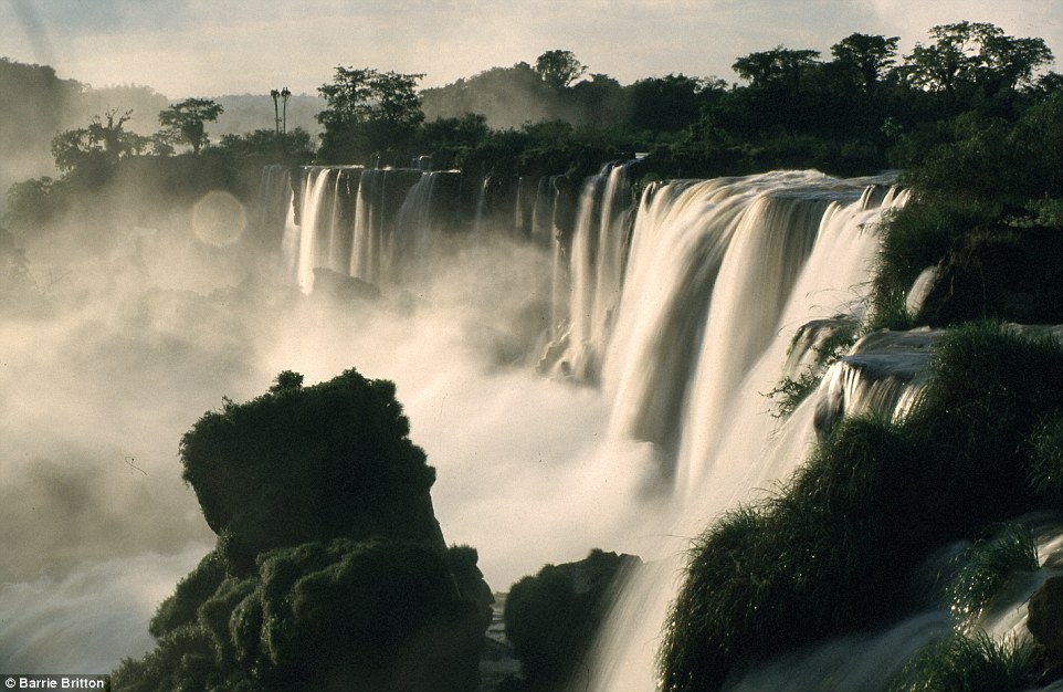 The natural wonder of the Iguazu Falls in Brazil-Argentina is one of the most breathtaking spots in the world, taking eighth on the list