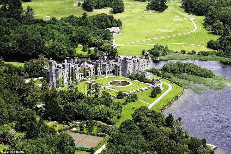 Set on 350 acres of stunning land in western Ireland, the five-star Ashford Castle has been named the best hotel in the world