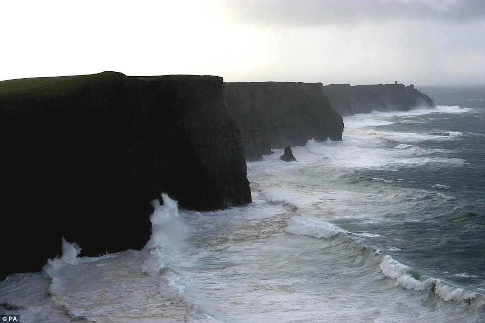 The Cliffs of Moher, which are one of six destinations in Ireland named on a global must-see list for tourists