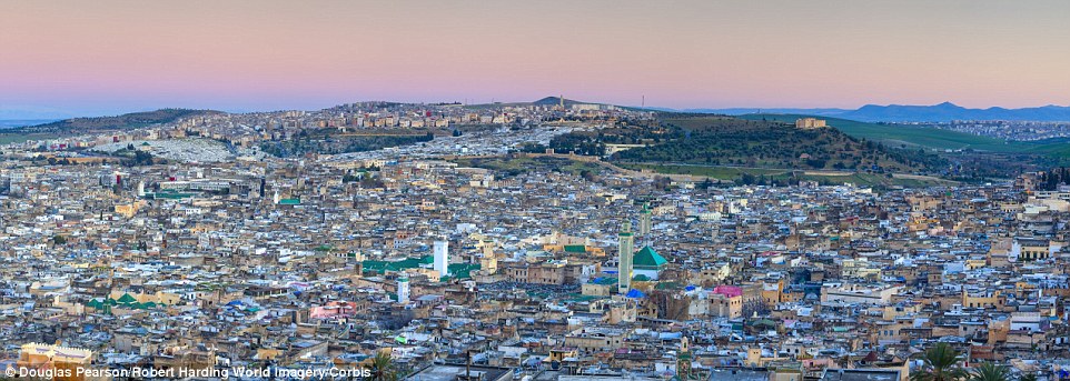 Another magical city experience is that of Fès in Morocco. Do not miss the Old Medina of Fes illuminated at dusk, which is a focal point of the Unesco World Heritage Site