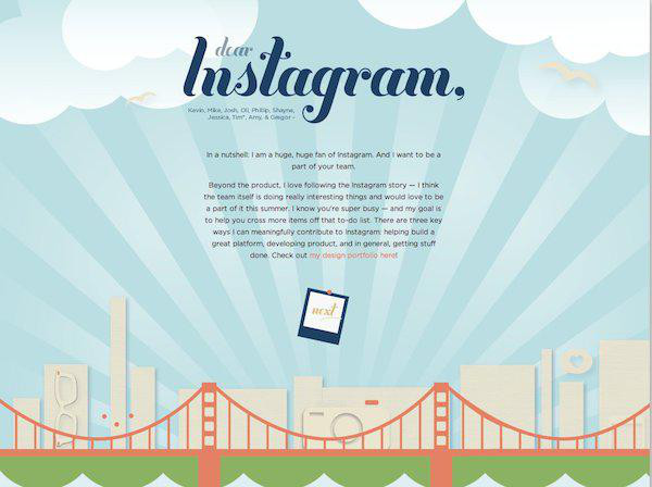 Alicia Lee created an entire website to get Instagram's attention.