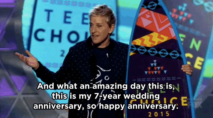 Ellen DeGeneres Won A Teen Choice Award And Her Speech Will Make You Feel Things