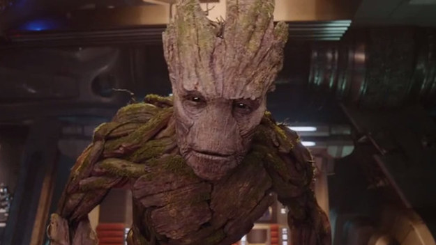 As we all know, Groot from Guardians of the Galaxy doesn't have a lot to say for himself.