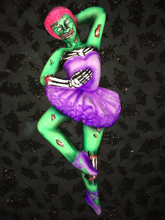 This zombie ballerina they can hang on their wall.