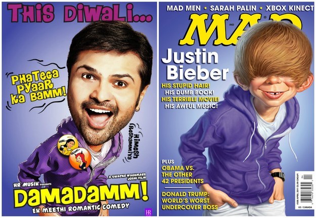 No copying magazine covers.