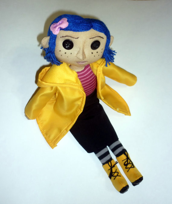 This Coraline doll because they love Neil Gaiman just as much as they love Edward Gorey.