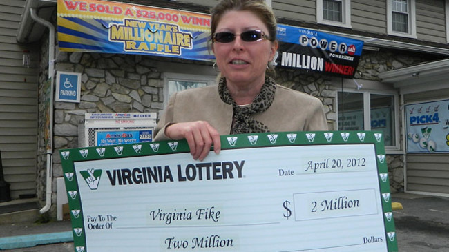 Virginia Fike, a Virginia woman who won the lottery twice in one day.