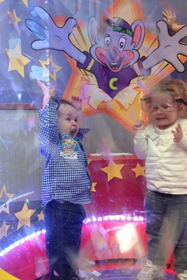 These two year olds, who are having a better time than everyone.