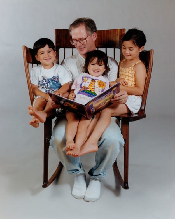 “Now, all three children could have a comfortable seat when reading”