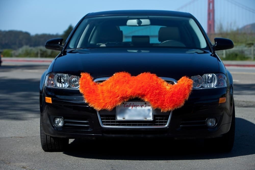 Car Mustache